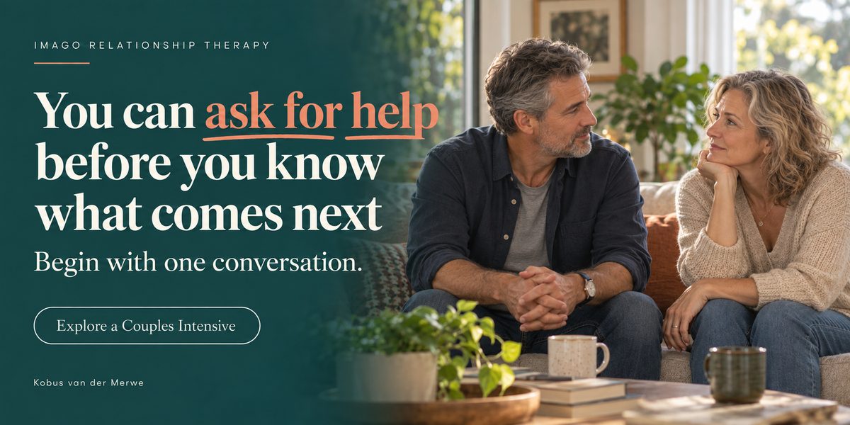 You can ask for help before you know what comes next